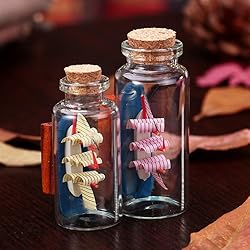 Danmu 30ml 1.18" x 2.75" Potion Bottles,Mini Glass