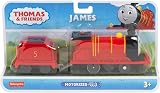 Thomas & Friends James Battery Powered Engine with Tender Toy Train HDY70 view 6