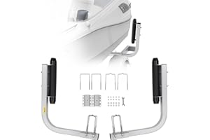VEVOR Boat Trailer Guide, 22"-60" Adjustable Design Trailer Guide Poles, 2PCS Trailer Guides (L Shaped/C Shaped/π Shaped)