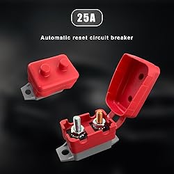 Suvnie 2 PCS DC 12V-24V Automatic Reset Circuit