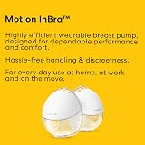 Medela Motion InBra Wearable Electric Breast Pump + Storage Bag view 3