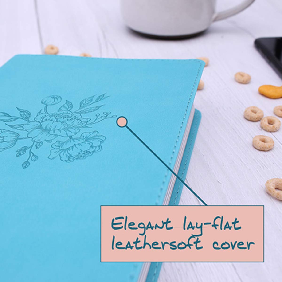 NIV, The Busy Mom's Bible, Leathersoft, Teal, Red Letter, Comfort Print: Daily Inspiration Even If You Only Have One Minute NIV, The Busy Mom's Bible, Leathersoft, Teal, Red Letter, Comfort Print: Daily Inspiration Even If You Only Have One Minute Imitation Leather Kindle