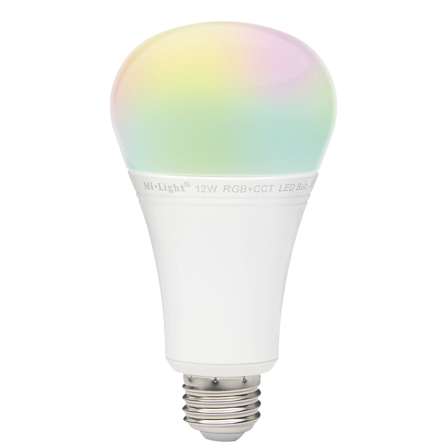 lighteu®, 12W E27 Milight Miboxerwireless E27 12W 2.4G RF Remote Control RGBCCT LED Bulb Lights (Remote not Included), 1100LM, fut105