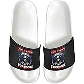 Vuriqeby 2025 New Cloud Slippers for Men Comfortable Summer Beach Sandals Fashion Lightweight Slip On Bath Slipper for Garden US 5-14 White Sole