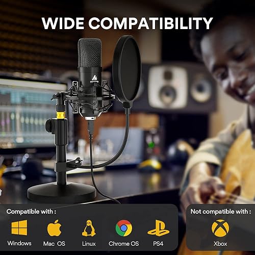 Yeyian Gaming Pc YEYIAN USB Microphone 24Bit/192KHZ Gaming PC Metal Mic ...