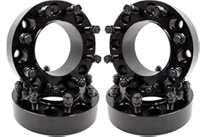 Wheel Accessories Parts 4 Pcs Hub Centric Wheel Spacers 8 on 180mm 2.00 Inch Thick 124.1mm Hub M14x1.5 14x1.5 Thread Stud Fits Chevy Silverado GMC Sierra 2500 3500 Single Rear Wheel Vehicles Front