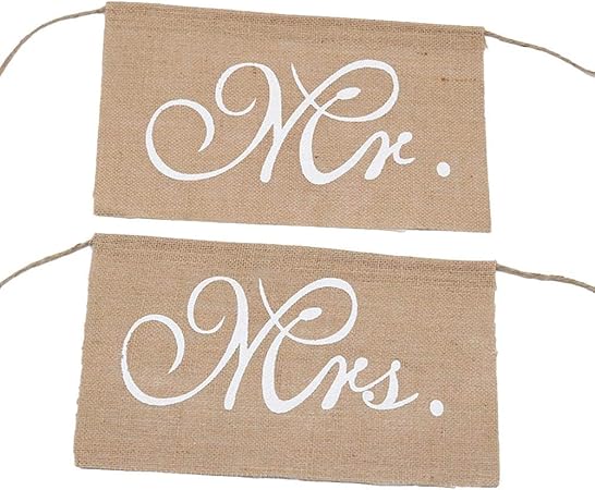 Rejoicing Housse De Chaise En Lin Pour Chaise De Mariage