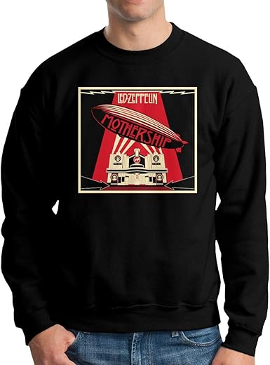 led zeppelin crew neck sweatshirt