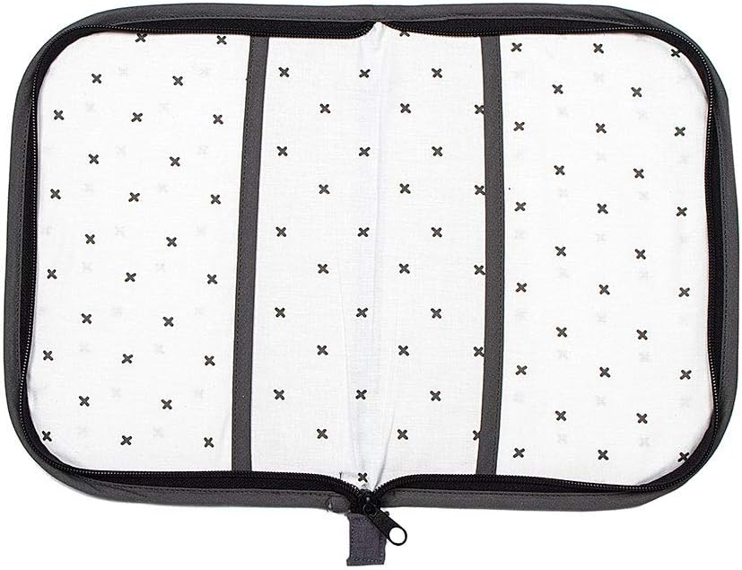 Amberfreda Com Almacenamiento Muebles Cierre Con Cremallera 24x17 Cm Color Gris Guarda Calendario De Vacunas Bebe Y Documentos Del Bebe Kiwisac Portadocumentos Bebe Sweet Grey Original Y Diverido