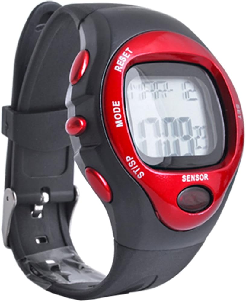 Reloj deportivo Pulsómetro Medidor correr sensor pulsaciones Digital