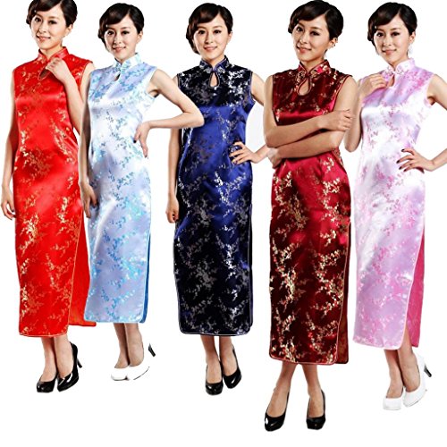 JTC Chinese Dress Sleeveless 5colors