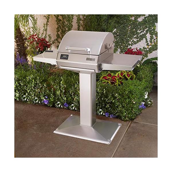 Fire-Magic-E250s-Electric-Grill-On-Patio-Post