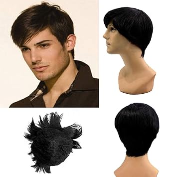 Confidence Full Head Synthetic Wig For Boys And Men Hair Wig For