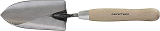 maurerfreund | Blumenkelle mit langem Griff | Gartenarbeit | hochwertiger Kohlenstoffstahl | Buchenholzgriff | Gartenwerkzeug | 270 Gramm | Made in Germany
