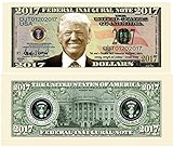 Donald Trump 2017 Federal Inaugural Presidential Dollar Bill Limited Edition