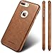 iPhone 7 Plus Case by CIVPOWER [Vintage Classic Series] Premium PU Leather Case Protective Back Cover with [Ultra Slim] for Apple iPhone 7 Plus (Brown)