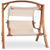 Amazon.de: Hollywoodschaukel Tiffany Holz Gartenschaukel ...