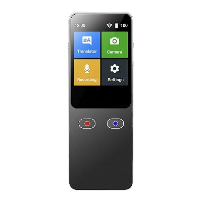 Two-Way Language Translator Device - 138 Languages Voice & Text, WiFi + Offline