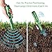 Fully Waterproof Pinpoint Metal Detector Pinpointer - 360 Search Treasure with Belt Holster for Adults and Kids(Three Mode)