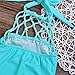 Toddler Baby Kids Solid Cutout Halter Bikini Swimsuit One Piece For Girls 1-6 Years (2-3 Years, One piece)