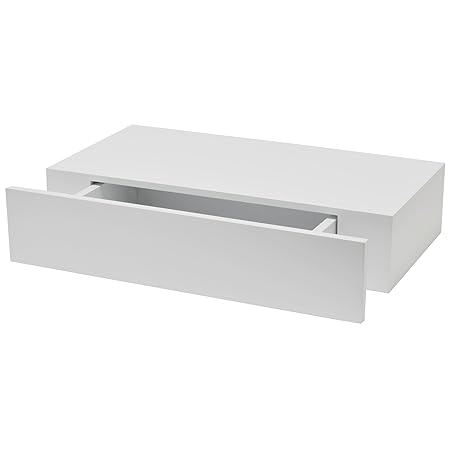 Fetim Floating Wall Shelf With Drawer B Organised Set Of 1