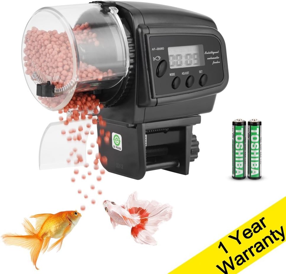 Amazon Com Datoo Aquarium Fish Feeder Automatic Fish Tank Auto