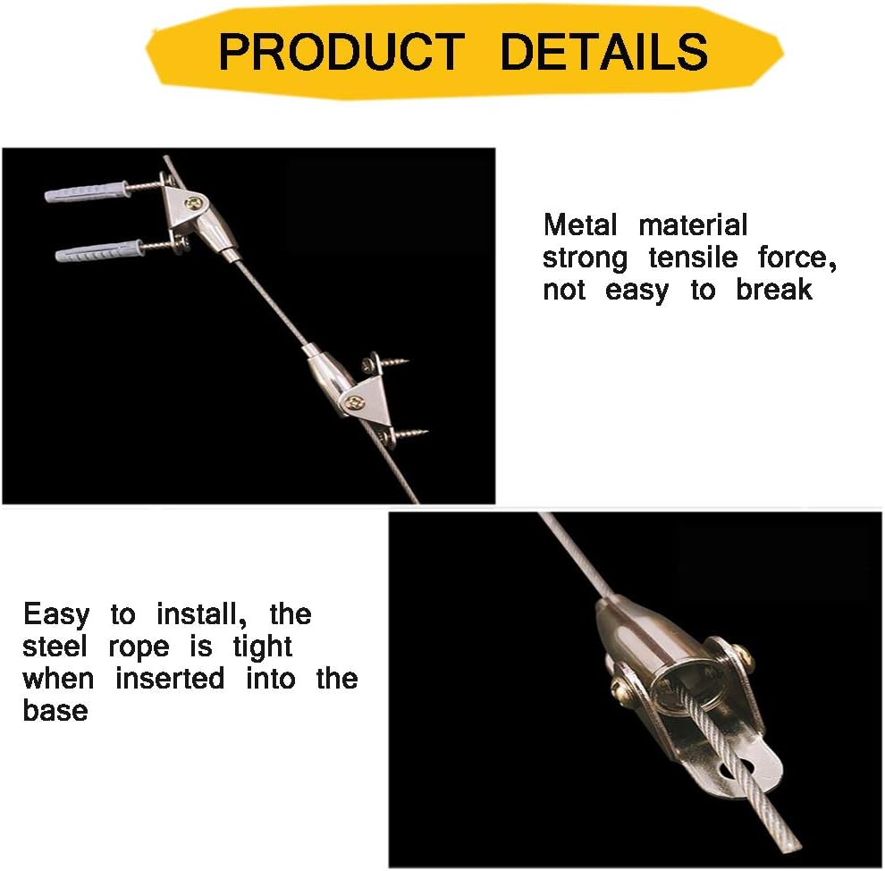 4 Pack Metal Furniture Straps,Anti Tip Furniture Wall Anchors for Baby