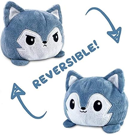 Original Reversible Wolf Plushie 