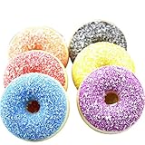 Makeupstore Toy,Squishy Squeeze Stress Reliever Toys,Soft Colourful Doughnut Scented Slow Rising Decompression Cure Toy Simulation Kid Toy