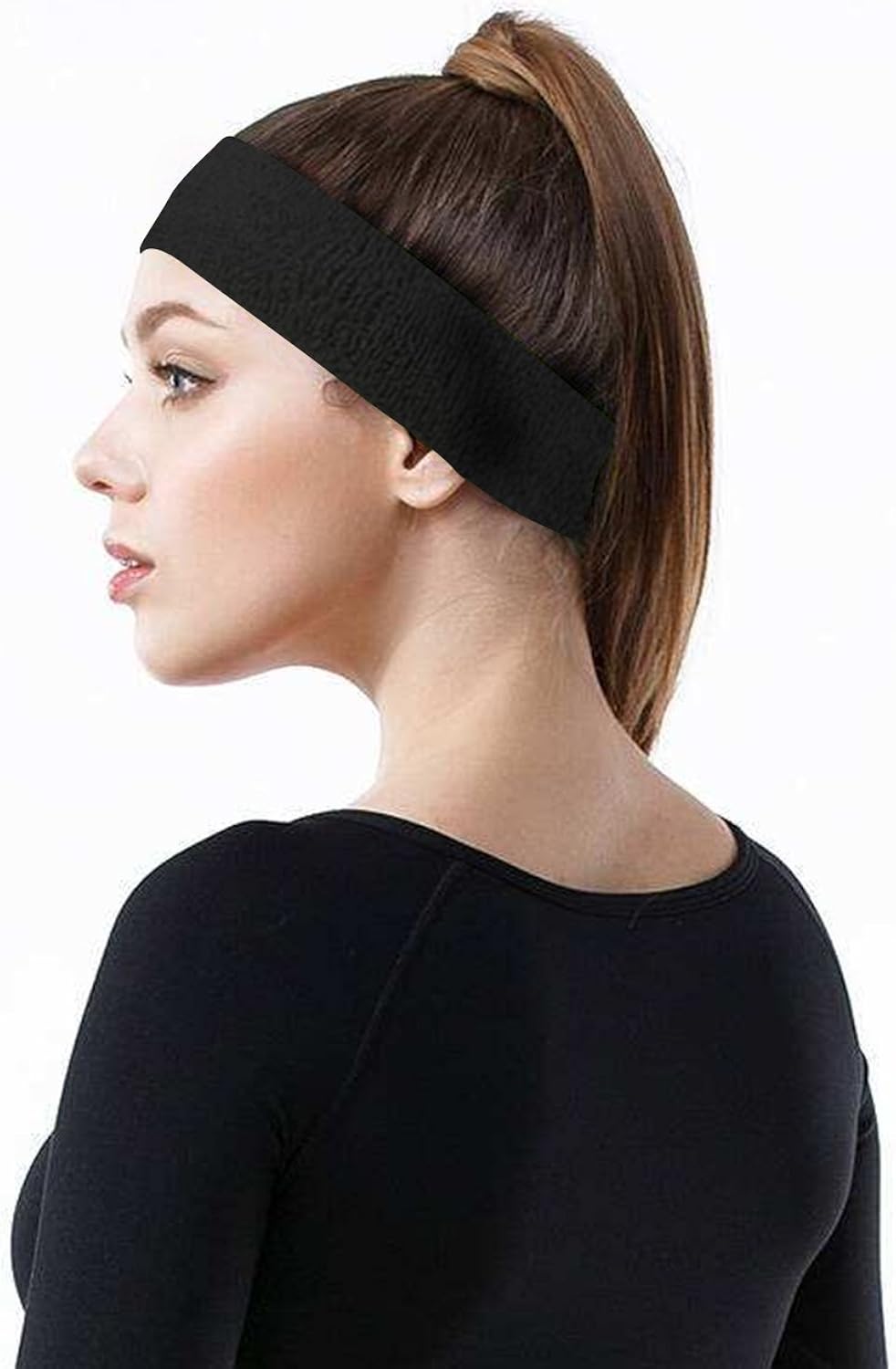 INNOLIFE Fashionable Thin Gym Workout Women's Yoga Soft Cotton Stretchy Headbands Sweatbands Sports Indoor Outdoor Yoga Dance Exercise Fitness Headbands (15pcs Mixed Colors): Clothing