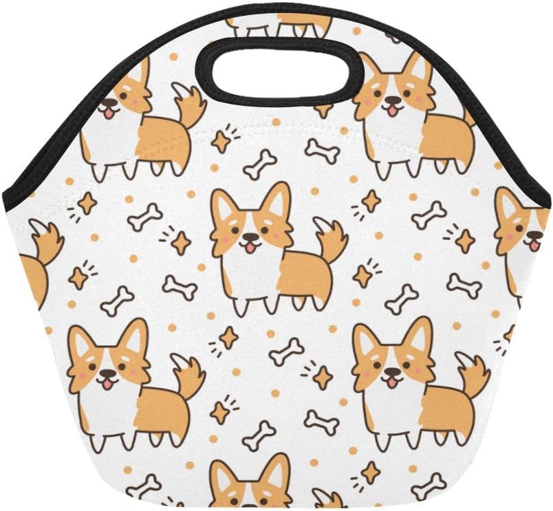 corgi lunch bag