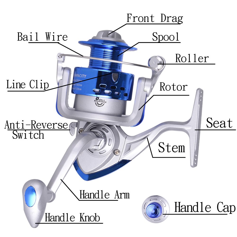 Reelスプール8bb左 右交換可能な折りたたみ式ハンドル釣りリール淡水海水用 Spinning Cs6000 Jump Fisherman B074qm1w8s スピニングリール 宅送 Rotsenfurniture Com