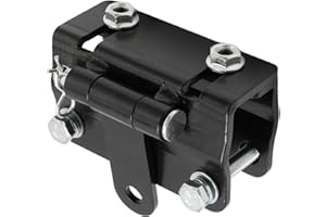 SYOWADA Snowmobile Bumper Hitch, Steel Snowmobile Hitch, Replacement for Ski-Doo, Replacement for Polaris, Replacement for Yamaha, Replacement for Arctic Cat