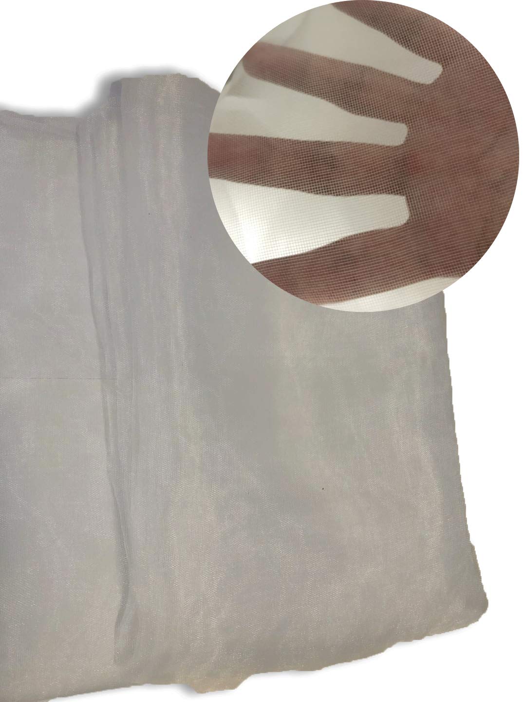 More Sizes Fine mesh Vegetable Protection Net Butterfly for Plant Fruit Carrot Fly Crop Protect Anti Bug Pest Silver Anti-bird net(1×5m