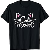 Cat Mom - I Love My Cat - Cat Mom Great Gift Idea - Classic T-Shirt