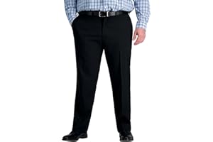 Haggar Mens Premium Comfort Dress Pant-Straight Fit Flat Front (Regular and Big & Tall Sizes)
