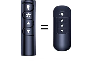 ZWP 99198 Replacement Remote Control fit for Casablanca Hunter Handheld Ceiling Fan 99198 K6266 4-Speed