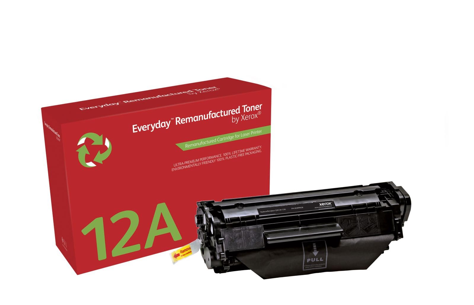 Everyday by Xerox Compatible HP 12A Q2612A Black Toner, Standard Capacity, Remanufactured