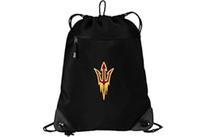 Broad Bay ASU Drawstring Bag Arizona State Cinch Pack Backpack UNIQUE MESH & MICROFIBER