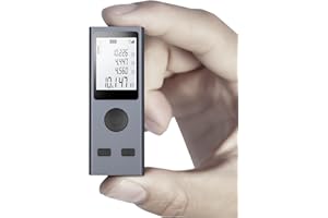 Laser Measuring Tool AquilaPro 98ft Range, Laser Tape Measure ±0.078 Inch Accuracy, Compact Laser Measuring Tape with USB Charging, 6in1 Laser Distance Measuring Tool Flexible Unit Switching m/in/ft…