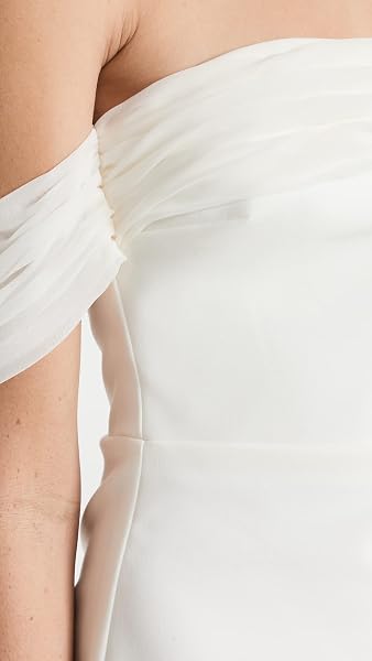LIKELY PAZ DRESS WHITE