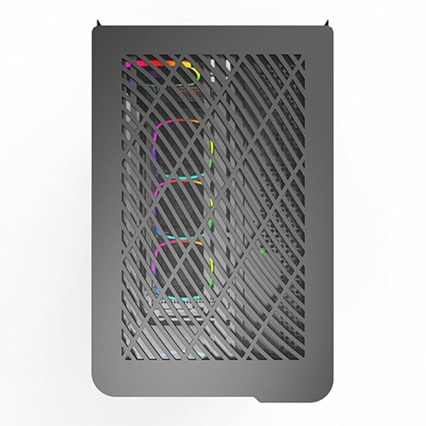 MONTECH KING 95 PRO DUAL-CHAMBER ATX MID-TOWER PC GAMING CASE, HIGH-AIRFLOW, TOOLLESS PANELS, STURDY CURVED TEMPERED GLASS FRONT, 6 ARGB PWM FAN PRE-INSTALLED WITH FAN HUB, BLACK