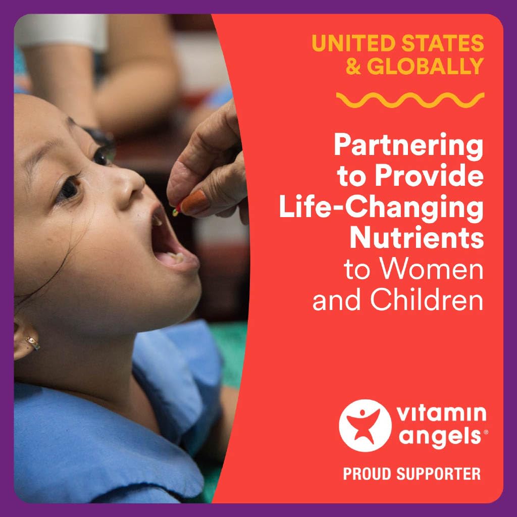 SmartyPants Kids Multivitamin & Immunity Gummies: Vitamins C, D, B6, B12, A, and Zinc for Immune Support, Biotin, Iodine, Gluten Free, Two Fruit Flavors, 60 Count (30 Day Supply)