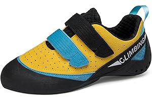 PENXZT Rock Climbing Shoes for Women Kids Sport Bouldering Shoes for Indoor Beginners Gym