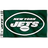 New York Jets Printed Header 3x5 Foot Banner Flag