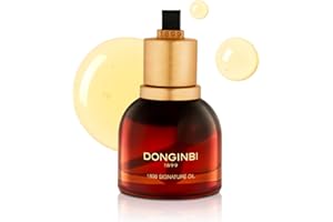 Donginbi 1899 Signature Oil - Skin Barrier Repair & Firming Face Oil for Women, Jojoba Seed Oil & Sweet Almond Oil for Sensitive Skin, Korean Red Ginseng Skin Care, 0.52 floz / 15ml