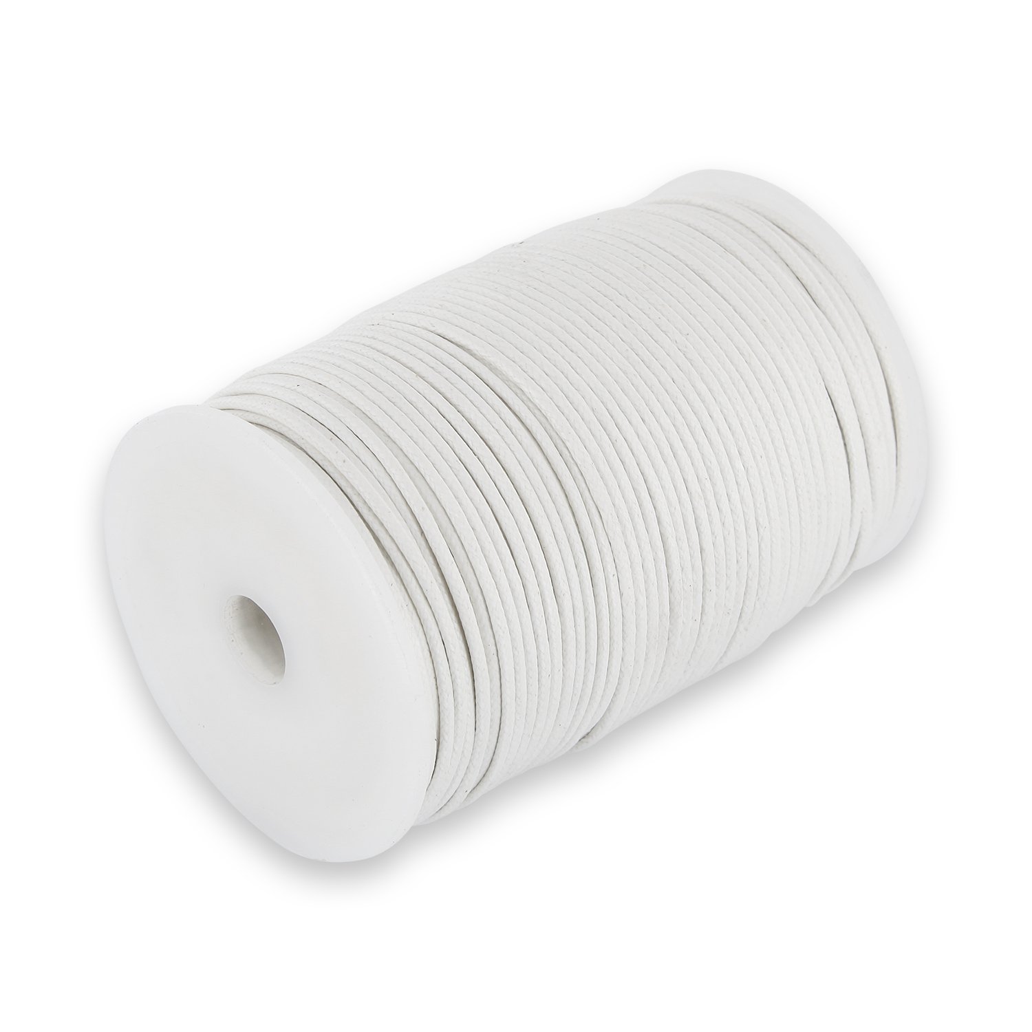 Auroris 100 m Roll of cotton Band, approximately 1 mm, White