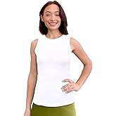 Kosher Casual Modest High Neck Tank Top – Sleeveless Tank Tops for Women's Comfort – High Neck Top for Layer & Solo Wear