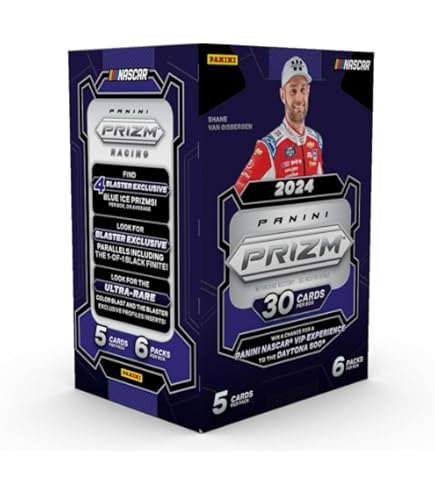 Amazon.com: 2018 Donruss Racing NASCAR Factory Sealed Blaster Box. 10 packs  of 6 cards. 1 autograph or memorabilia card on average. Look for the Ultra- Rare Slingshot. Insert spotlighting some the sport's most