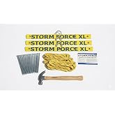 Aircraft Tie Down Anchoring System Kit. 24-Piece, Lightweight and Strong - Generation 2